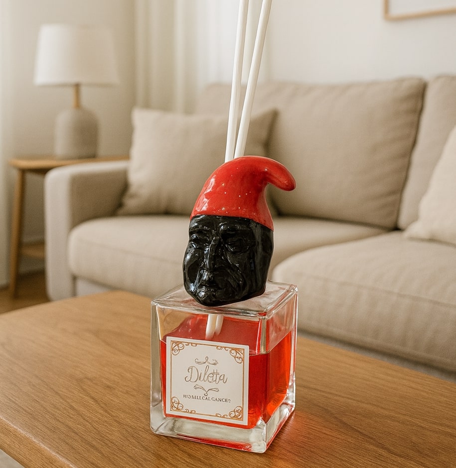 Profumatore Grande Maschera Pulcinella