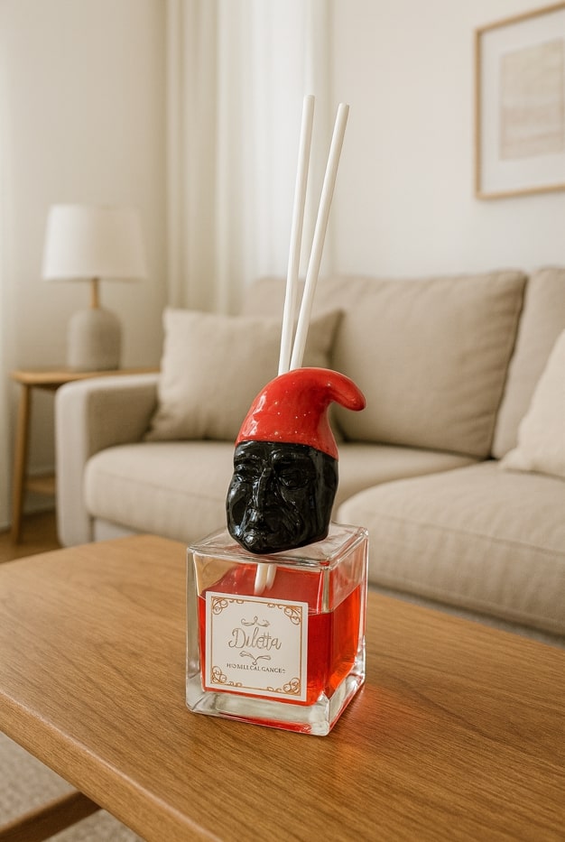 Profumatore Piccolo Maschera Pulcinella