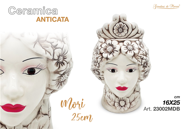 MORO DONNA ANTICATA 25 CM