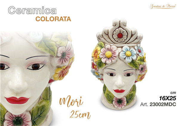 MORO DONNA COLORATA 25 CM