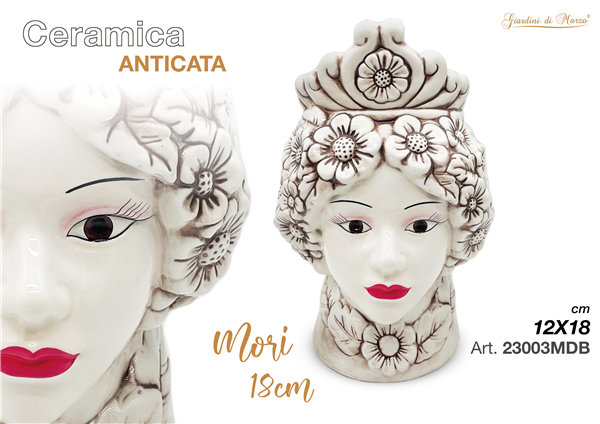 MORO DONNA ANTICATO 18 CM