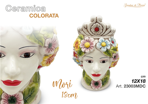 MORO DONNA COLORATA 18 CM