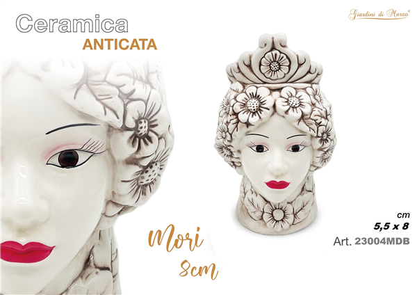 MORO DONNA ANTICATO 8 CM