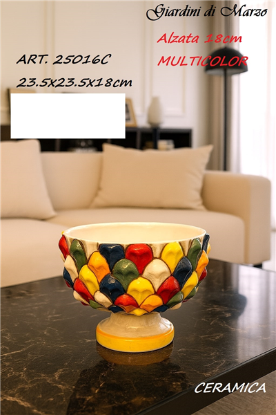 ALZATA 18 CM MULTICOLOR