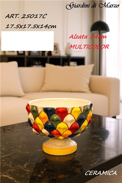 ALZATA 14 CM MULTICOLOR