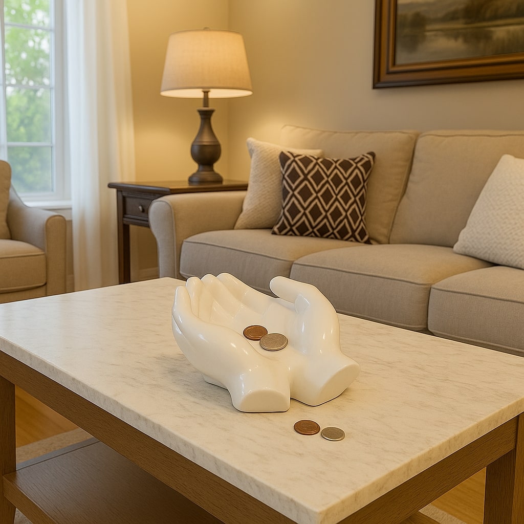 Svuotatasche Mani Unite