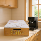 Portacialde Bamboo Eff Marmo Gold Onl