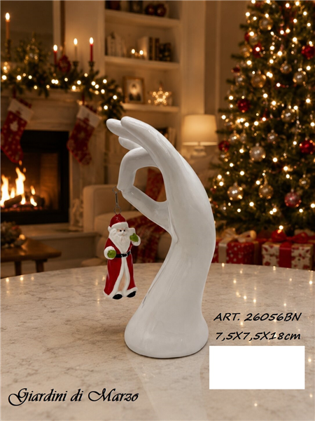 MANO CON BABBO NATALE