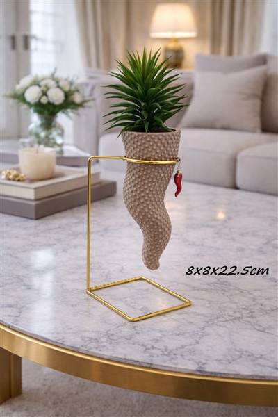 CORNO TORTORA PALL. C/PIANT 22.5CM
