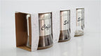 TRIS BARATTOLI 650ML VETRO/ARGENTO -HOME