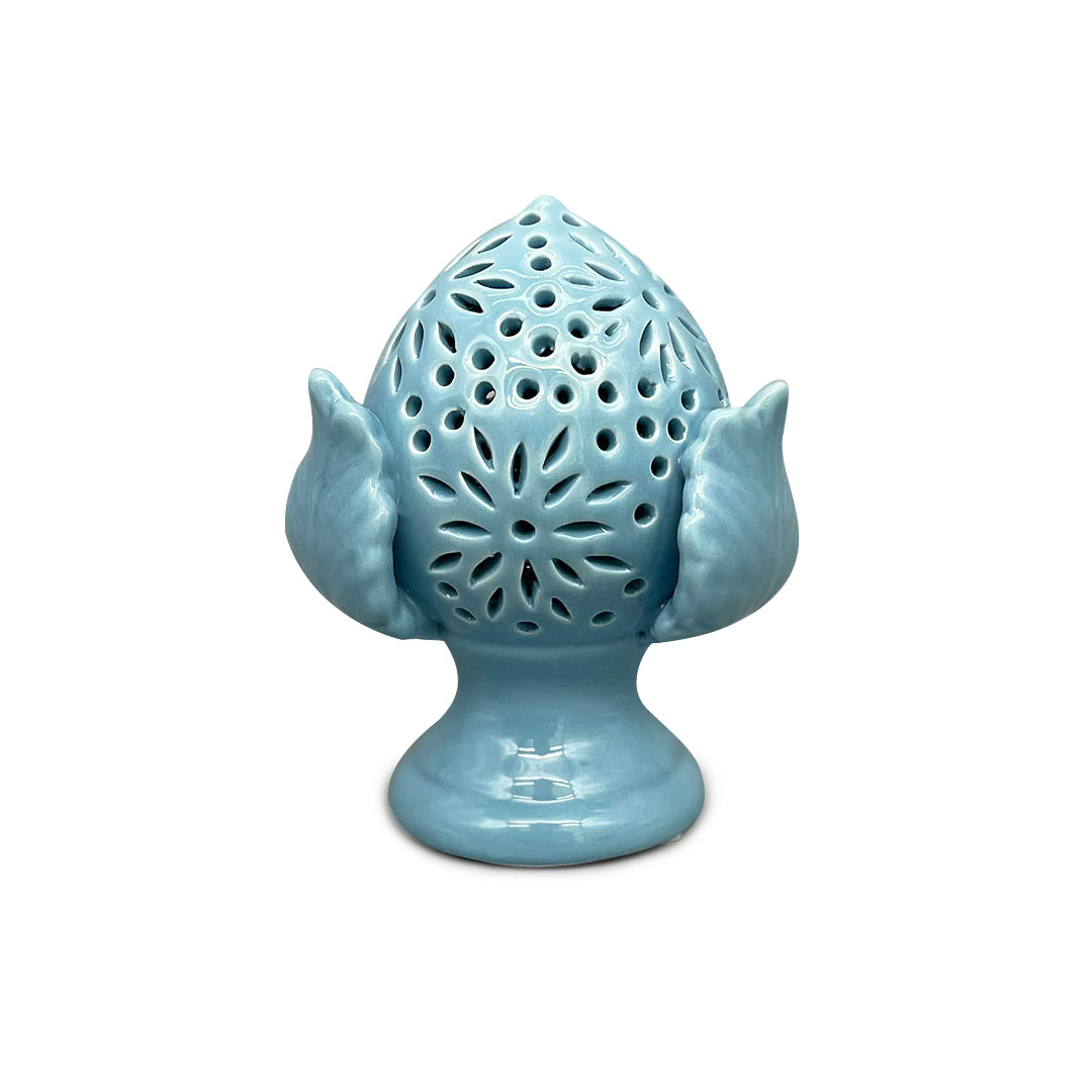 Pumo Piccolo Azzurro Forato H9cm