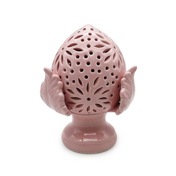 LUMETTO PUMO ROSA C/LED A BATTERIE