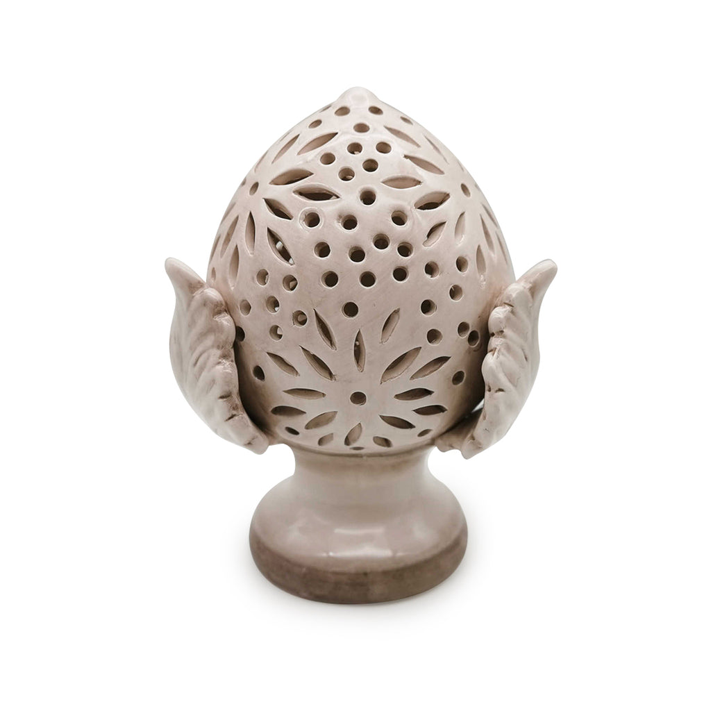 Lumetto Pumo Anticato C/led A Batterie