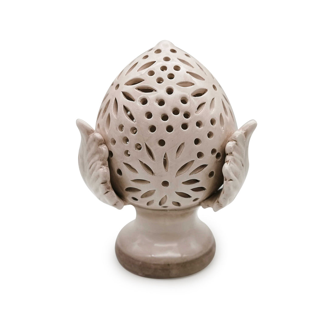 Lumetto Pumo Anticato C/led A Batterie