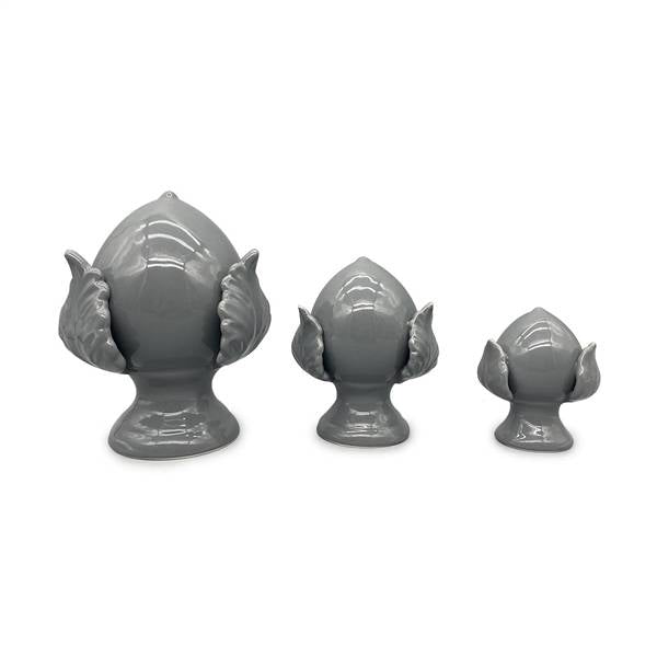 PUMO CHIUSO GRANDE 16 CM GRIGIO