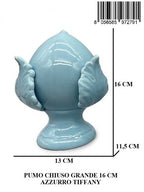 PUMO CHIUSO GRANDE 16 CM AZZURRO TIFFANY