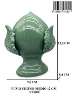 PUMO CHIUSO MEDIO 12 CM VERDE