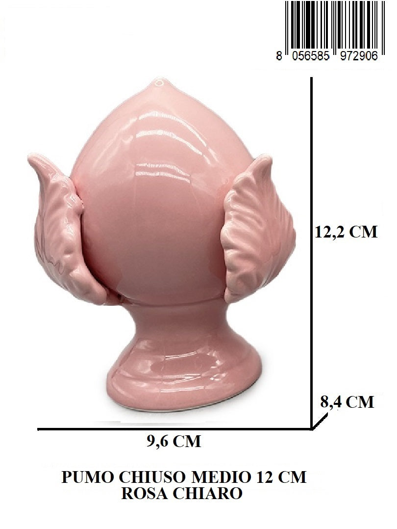 Pumo Chiuso Medio 12 Cm Rosa Chiaro