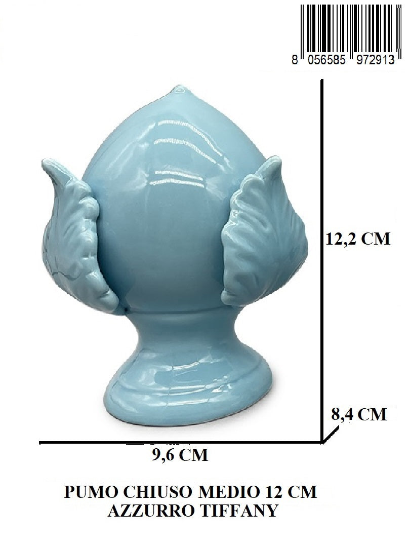Pumo Chiuso Medio 12 Cm Azzurro Tiffany