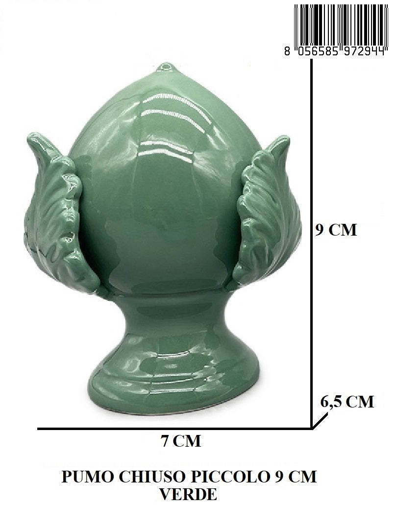 Pumo Chiuso Piccolo 9 Cm Verde