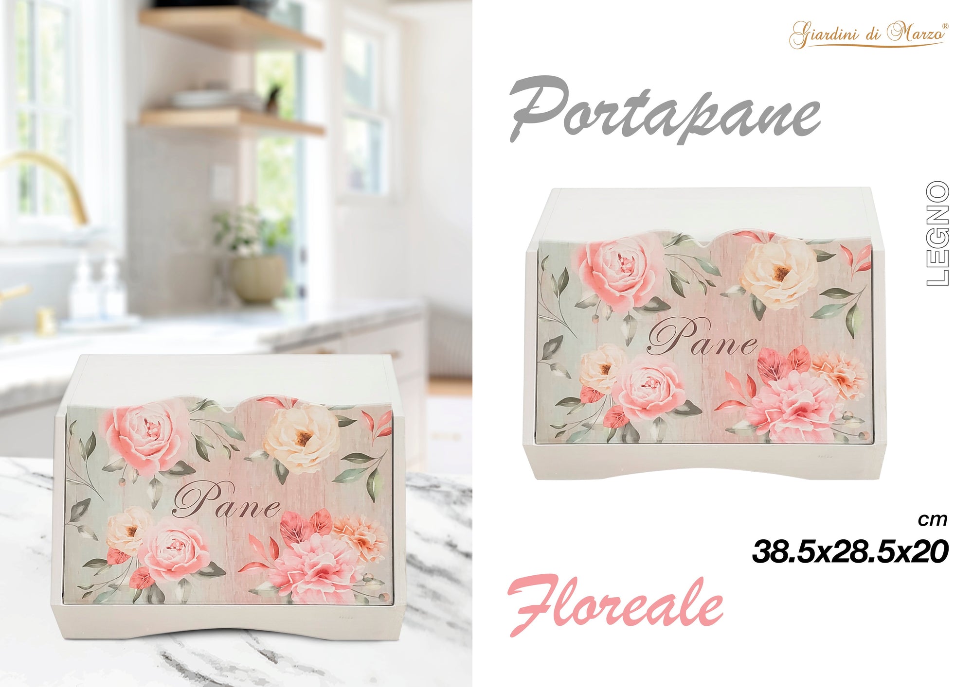 P/pane Bianco Floreale