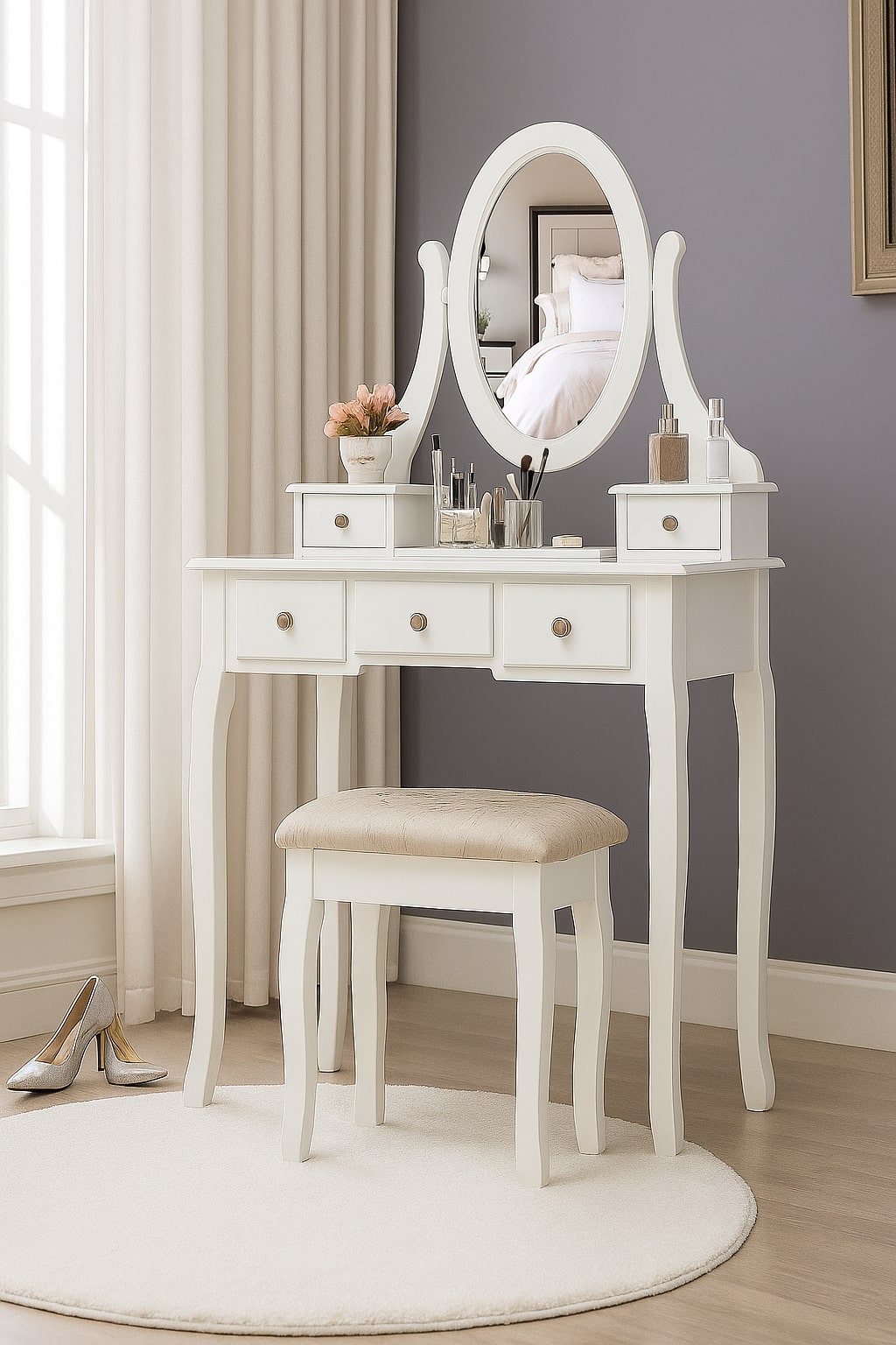 Toilette Specchio Ovale